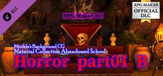 RPG Maker MZ - Minikle's Background CG Material Collection Abandoned School  Horror part01 B cover image