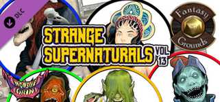Fantasy Grounds - Strange Supernaturals, Volume 13 (Token Pack) cover image