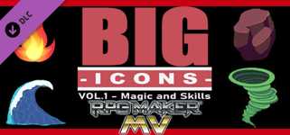 RPG Maker MV - Big Icons Vol 1 - Magic and Skills cover image