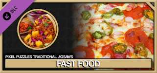 Pixel Puzzles Traditional Jigsaws Pack: Fast Food cover image