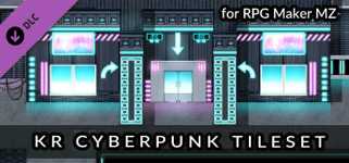 RPG Maker MZ - KR Cyberpunk Tileset cover image