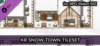 RPG Maker MZ - KR Snow Town Tileset cover image