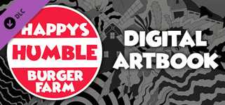 Happy's Humble Burger Farm: Digital Artbook cover image
