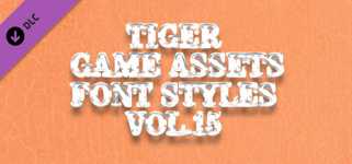 TIGER GAME ASSETS FONT STYLES VOL.15 cover image