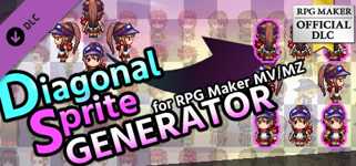 RPG Maker MZ - Diagonal Sprite Generator cover image