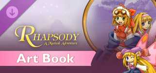 Rhapsody: A Musical Adventure - Digital Art Book cover image