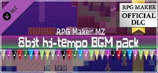 RPG Maker MZ - 8bit hi-tempo BGM pack cover image