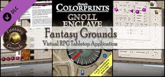 Fantasy Grounds - 0one's Colorprints #8: Gnoll Enclave (Map Pack) cover image