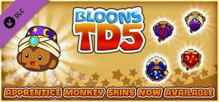 Bloons TD 5 - Mystical Apprentice Monkey Skin cover image