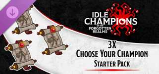 Idle Champions - 3x Choose Your Champion Starter Pack cover image