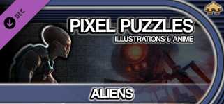 Pixel Puzzles Illustrations & Anime - Jigsaw Pack: Aliens cover image