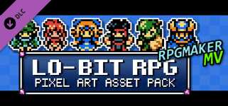 RPG Maker MV - Lo-Bit RPG Pixel Art Asset Pack cover image