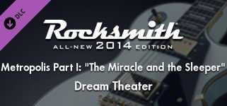 Rocksmith® 2014 – Dream Theater - “Metropolis Part I: “The Miracle and the Sleeper”” cover image
