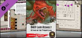 Fantasy Grounds - Dungeons & Dragons - Lair Assault: Attack of the Tyrantclaw (5E) cover image