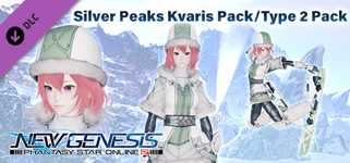 Phantasy Star Online 2 New Genesis - Silver Peaks Kvaris Pack/Type 2 Pack cover image