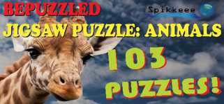 Bepuzzled Jigsaw Puzzle: Animals 103 Puzzles cover image