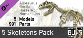 World of Guns: 5 Skeletons Pack cover image