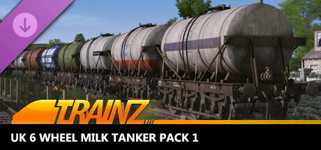 Trainz Plus DLC - UK 6 Wheel Milk Tanker Pack 1 cover image