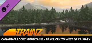 Trainz Plus DLC - Canadian Rocky Mountains Baker Crk to West of Calgary cover image
