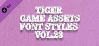 TIGER GAME ASSETS FONT STYLES VOL.23 cover image