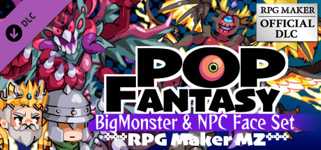 RPG Maker MZ - POP FANTASY BigMonster and NPC Face Set cover image