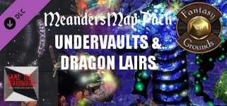 Fantasy Grounds - Meanders Map Pack: Undervaults & Dragon Lairs (Map Pack) cover image