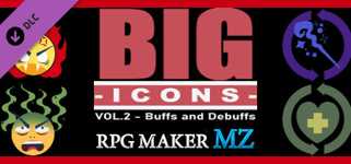 RPG Maker MZ - Big Icons Vol.2 - Buffs and Debuffs cover image