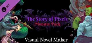 Visual Novel Maker - The Story of Pixels - Monster Pack cover image