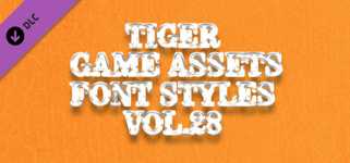 TIGER GAME ASSETS FONT STYLES VOL.28 cover image
