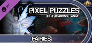 Pixel Puzzles Illustrations & Anime - Jigsaw Pack:  Fairies cover image