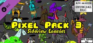 RPG Maker MZ - Pixel Pack 3 Sideview Enemies cover image