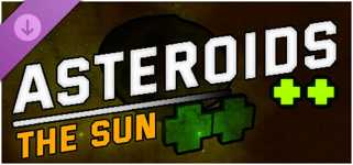 Asteroids ++ | The Sun background image