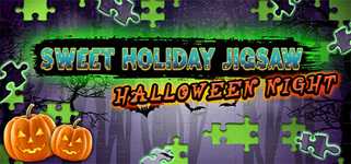 Sweet Holiday Jigsaws: Halloween Night cover image