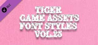 TIGER GAME ASSETS FONT STYLES VOL.25 cover image