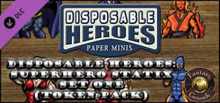 Fantasy Grounds - Disposable Heroes: Superhero Statix Set One (Token Pack) cover image