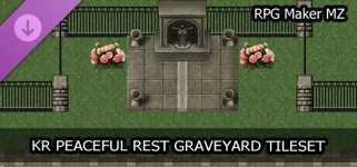 RPG Maker MZ - KR Peaceful Rest Graveyard Tileset cover image