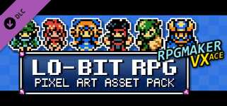 RPG Maker VX Ace - Lo-Bit RPG Pixel Art Asset Pack cover image