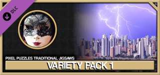 Pixel Puzzles Traditional Jigsaws Pack: Variety Pack 1 cover image