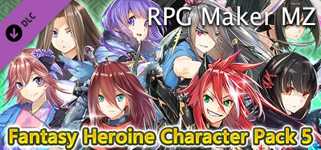 RPG Maker MZ - Fantasy Heroine Character Pack 5 cover image