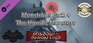 Fantasy Grounds - Shadow of the Demon Lord Monstrous Pack 4 - The Horrific Monsters cover image