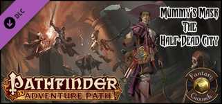 Fantasy Grounds - Pathfinder RPG - Mummy's Mask AP 1: The Half-Dead City (PFRPG) cover image