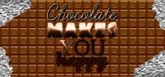 Chocolate makes you happy cover image