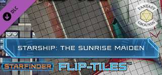 Fantasy Grounds - Starfinder RPG - Flip-Mat - Starship, The Sunrise Maiden cover image