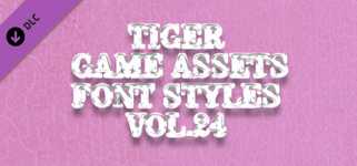 TIGER GAME ASSETS FONT STYLES VOL.24 cover image