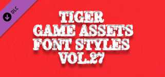 TIGER GAME ASSETS FONT STYLES VOL.27 cover image