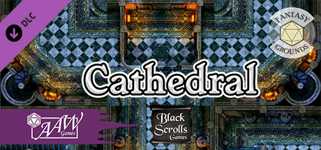 Fantasy Grounds - Black Scrolls Cathedral (Map Tiles Pack) cover image