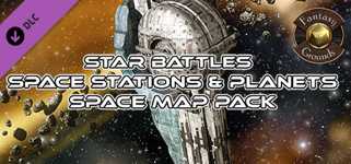 Fantasy Grounds - Star Battles: Space Stations and Planets Space Map Pack cover image