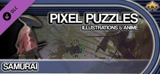 Pixel Puzzles Illustrations & Anime - Jigsaw Pack: Samurai cover image
