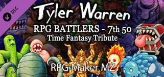 RPG Maker MZ - Tyler Warren RPG Battlers 7th 50 - Time Fantasy Tribute cover image