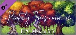 RPG Maker MV - Painterly Trees Asset Pack cover image
